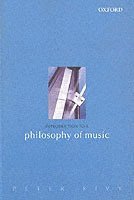 Kivy, Peter Kivy - Introduction to a Philosophy of Music, Häftad