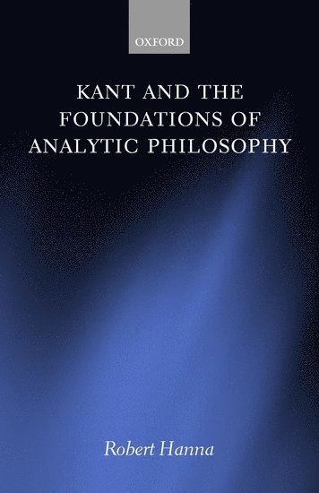 Kant and the Foundations of Analytic Philosophy 1