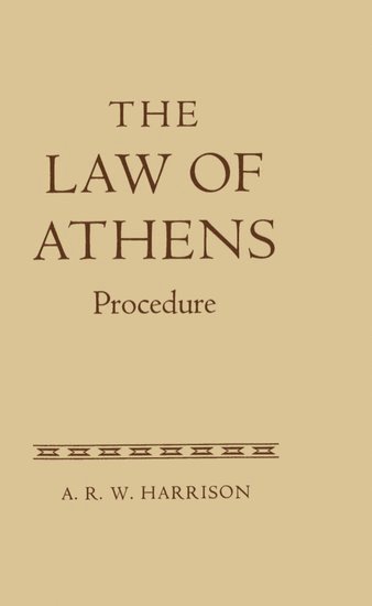 bokomslag The Law of Athens