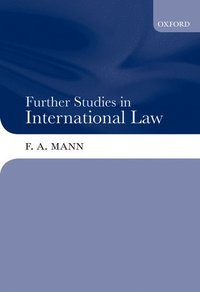 bokomslag Further Studies in International Law