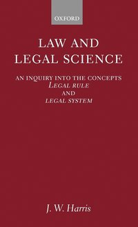 bokomslag Law And Legal Science