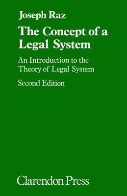 bokomslag The Concept of a Legal System