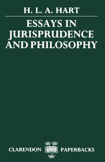 Essays in Jurisprudence and Philosophy 1