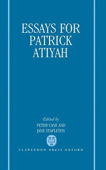 Essays for Patrick Atiyah 1