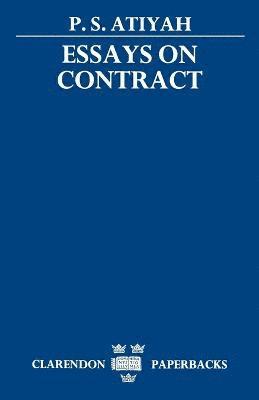 bokomslag Essays on Contract