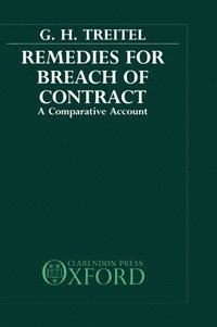 bokomslag Remedies for Breach of Contract