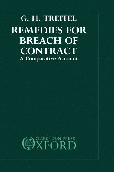 Remedies for Breach of Contract 1