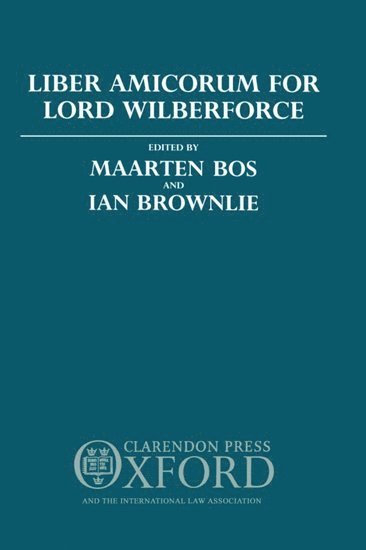 Liber Amicorum for Lord Wilberforce 1