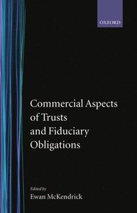 bokomslag Commercial Aspects of Trusts and Fiduciary Obligations