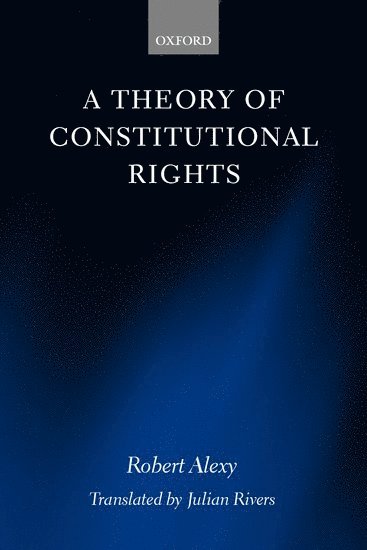 bokomslag A Theory of Constitutional Rights