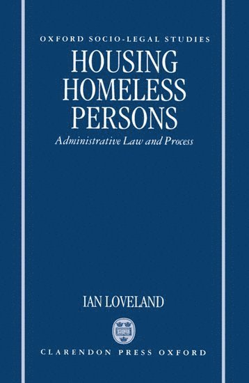 bokomslag Housing Homeless Persons