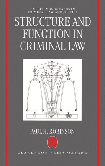 bokomslag Structure and Function in Criminal Law