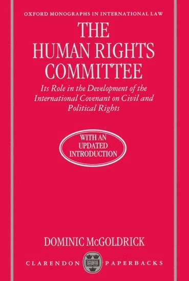 bokomslag The Human Rights Committee