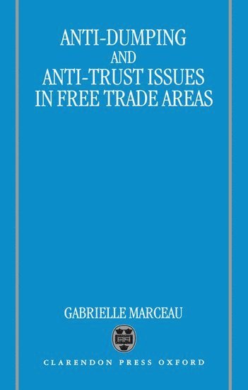 bokomslag Anti-Dumping and Anti-Trust Issues in Free-Trade Areas