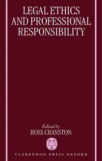bokomslag Legal Ethics and Professional Responsibility