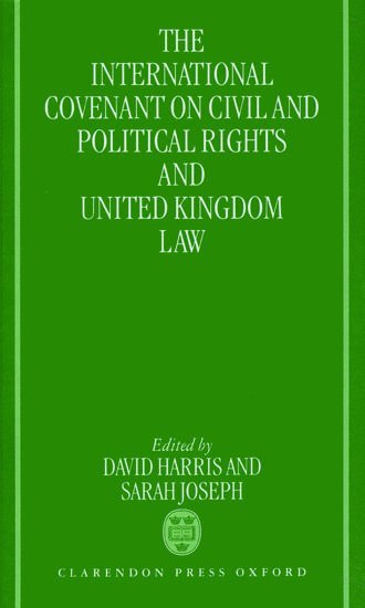 International Covenant on Civil and Political Rights and United Kingdom Law 1