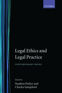 bokomslag Legal Ethics and Legal Practice