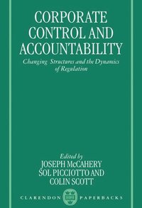 bokomslag Corporate Control and Accountability