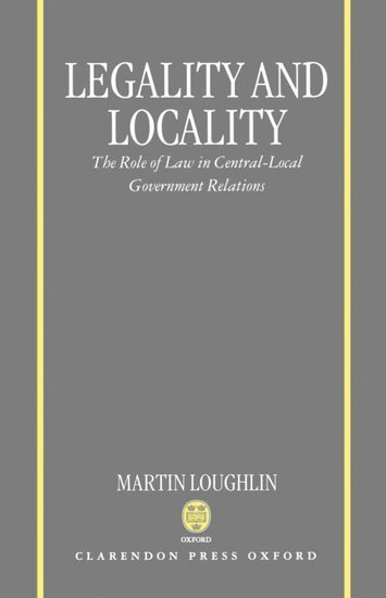 bokomslag Legality and Locality