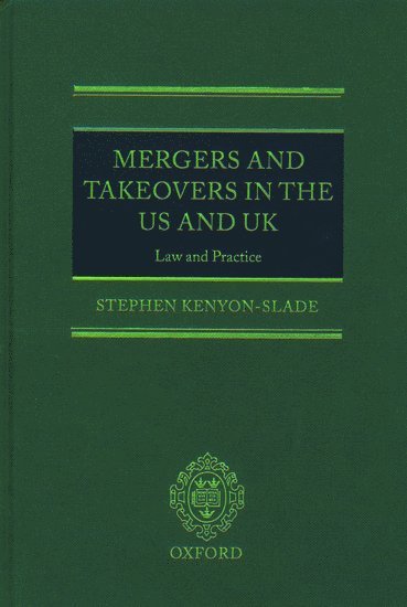 Mergers and Takeovers in the US and UK