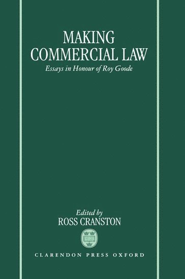 bokomslag Making Commercial Law