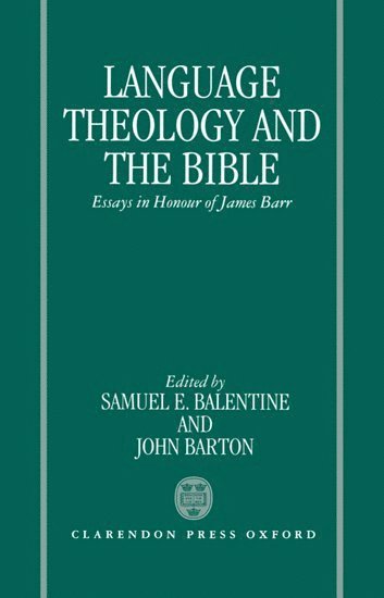 bokomslag Language, Theology, and the Bible