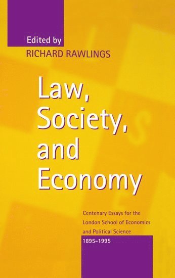 bokomslag Law, Society, and Economy