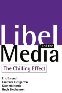 bokomslag Libel and the Media