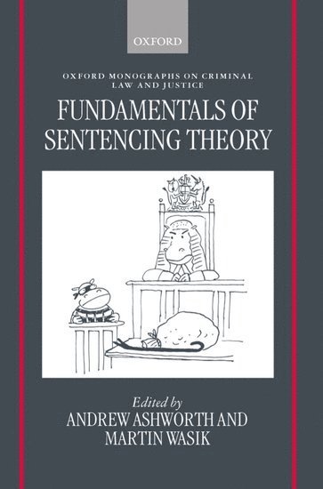 bokomslag Fundamentals of Sentencing Theory