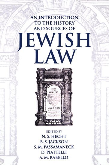 Neil S. Hecht, N. S. Hecht, B. S. Jackson, S. M. Passamaneck, Daniela Piattelli, Alfredo Rabello, Professor) Hecht, N. S. (Professor, Liverpool University) Jackson, B. S. (Queen Victoria Professor of Law, Queen Victoria Professor of Law, Los Angeles) Passamaneck, S. M. (Professor of Rabbinic Literature, Hebrew Union College, Professor of Rabbinic Literature, Hebrew Union College, Jewish Institute of Religion, Universita di Salerno) Piattelli, Daniela (Professore di Diritto dell'antico Oriente Mediterraneo, Professore di Diritto dell'antico Oriente Mediterraneo, The Hebrew University of Jerusalem) Rabello, Alfredo (Montesquieu Professor of Comparative Law and Legal History and Director of the Sacher Institute, Montesquieu Professor of Comparative Law and Legal History and Director of the Sacher Institute, Steve Passamaneck - An Introduction to the History and Sources of Jewish Law, Häftad