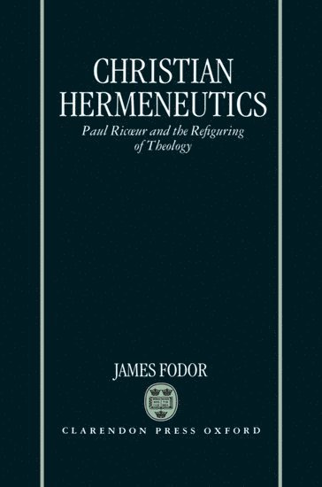 bokomslag Christian Hermeneutics