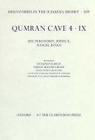 Discoveries in the Judaean Desert: Volume XIV. Qumran Cave 4: IX 1