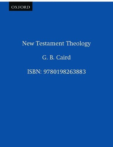 bokomslag New Testament Theology