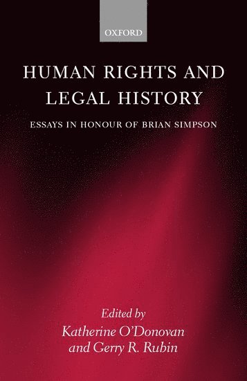 Human Rights and Legal History 1
