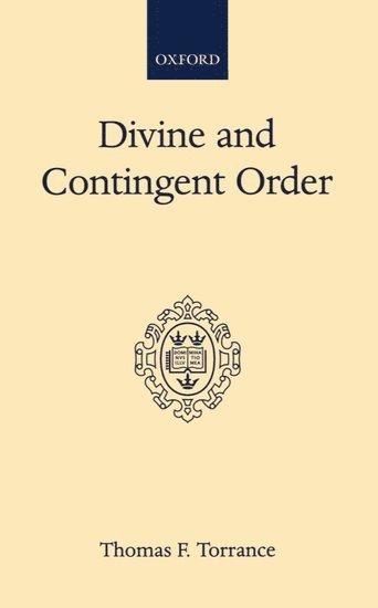 Divine and Contingent Order 1