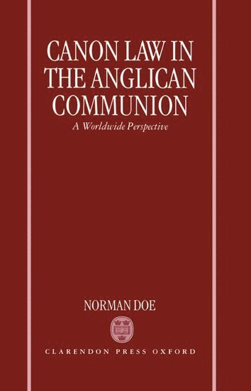 bokomslag Canon Law in the Anglican Communion