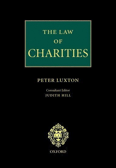 bokomslag The Law of Charities