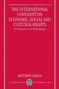 bokomslag The International Covenant on Economic, Social and Cultural Rights