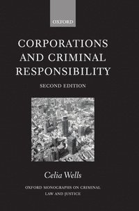 bokomslag Corporations and Criminal Responsibility