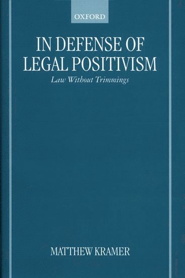 bokomslag In Defense of Legal Positivism