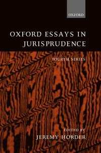 bokomslag Oxford Essays in Jurisprudence: Fourth Series