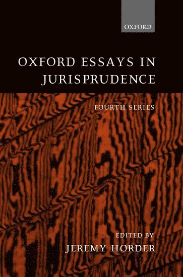 Oxford Essays in Jurisprudence: Fourth Series