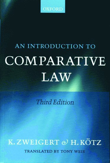 An Introduction to Comparative Law 1