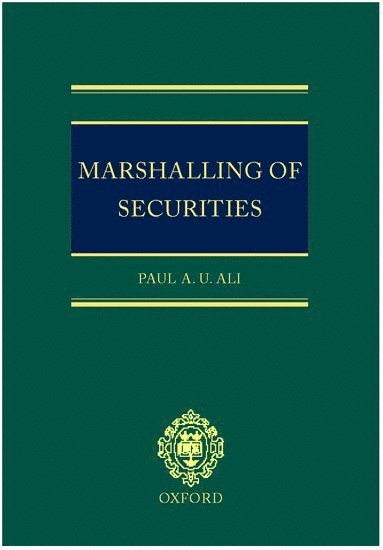 bokomslag Marshalling of Securities