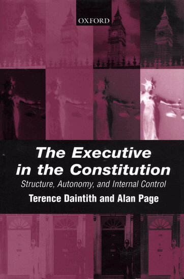 Terence Daintith, Alan Page - The Executive in the Constitution, Inbunden