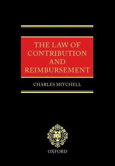 bokomslag The Law of Contribution and Reimbursement