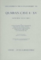 bokomslag Discoveries in the Judaean Desert: Volume XX. Qumran Cave 4: XV
