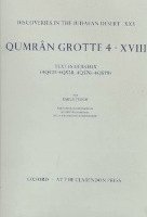 Émile Puech, Centre Nationale de la Recherche Scientifique) Puech, Emile (Director of Research, Director of Research - Discoveries in the Judaean Desert: Volume XXV. Qumran Grotte 4: XVIII, Inbunden