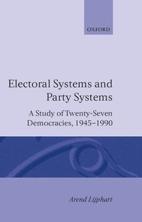 bokomslag Electoral Systems and Party Systems
