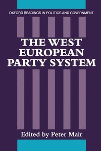 bokomslag The West European Party System